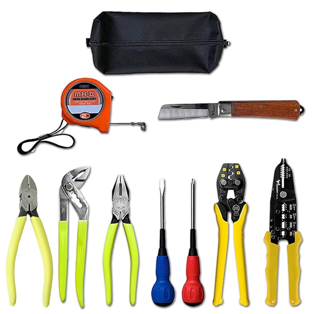 Amazon | 第2種 電気工事士 技能試験セット 2025年 ツノダ 工具